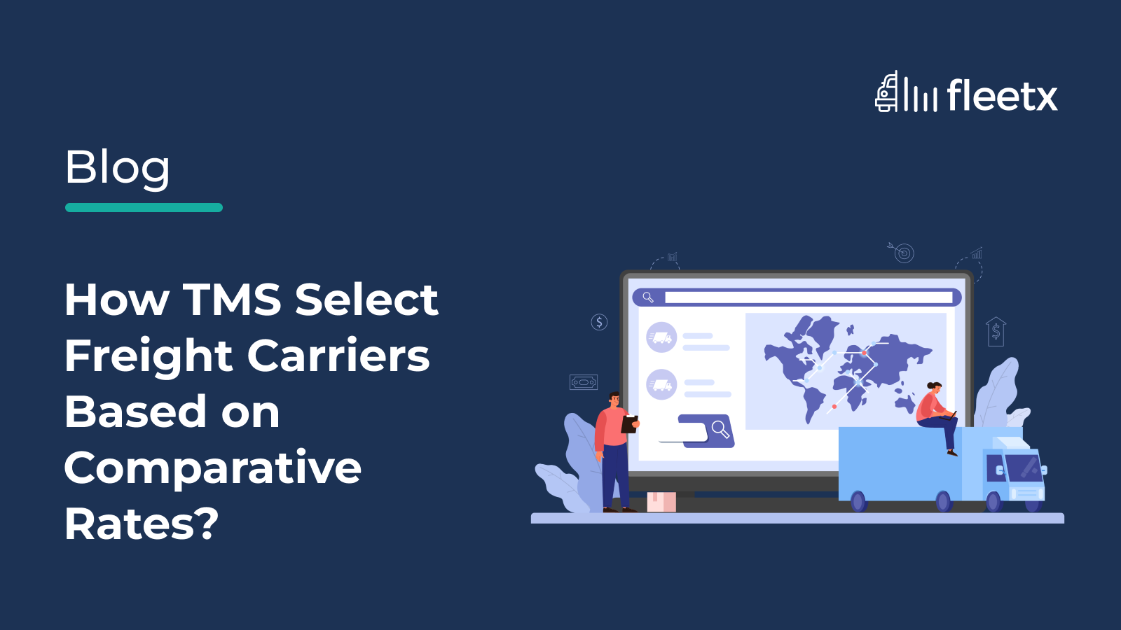 How TMS Select Freight Carriers Based on Comparative Rates?