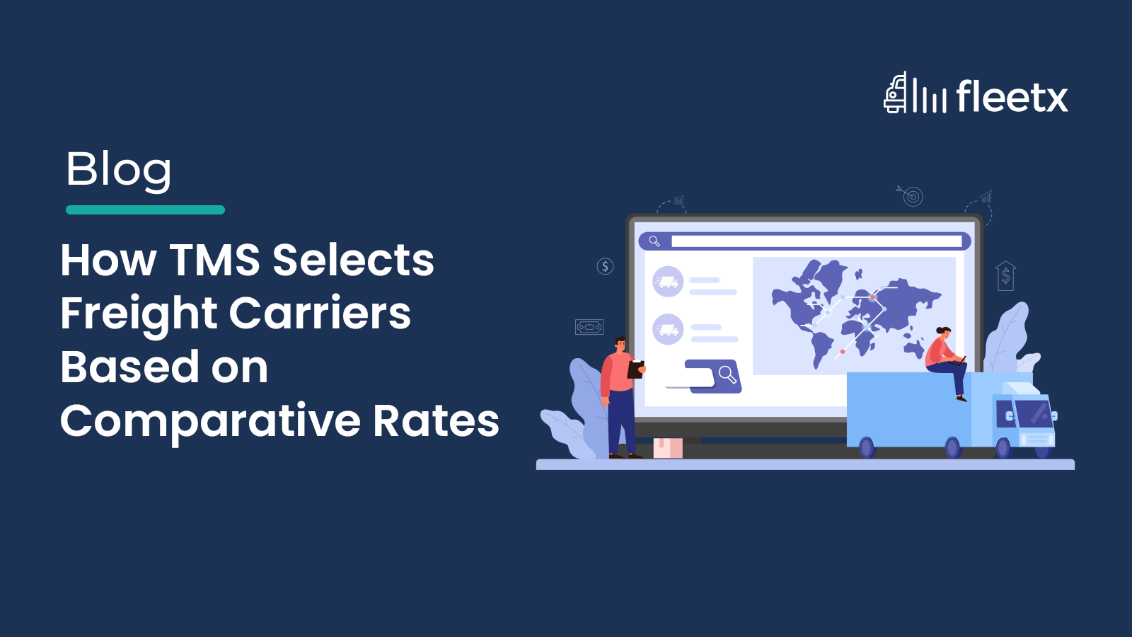 How TMS Selects Freight Carriers Based on Comparative Rates