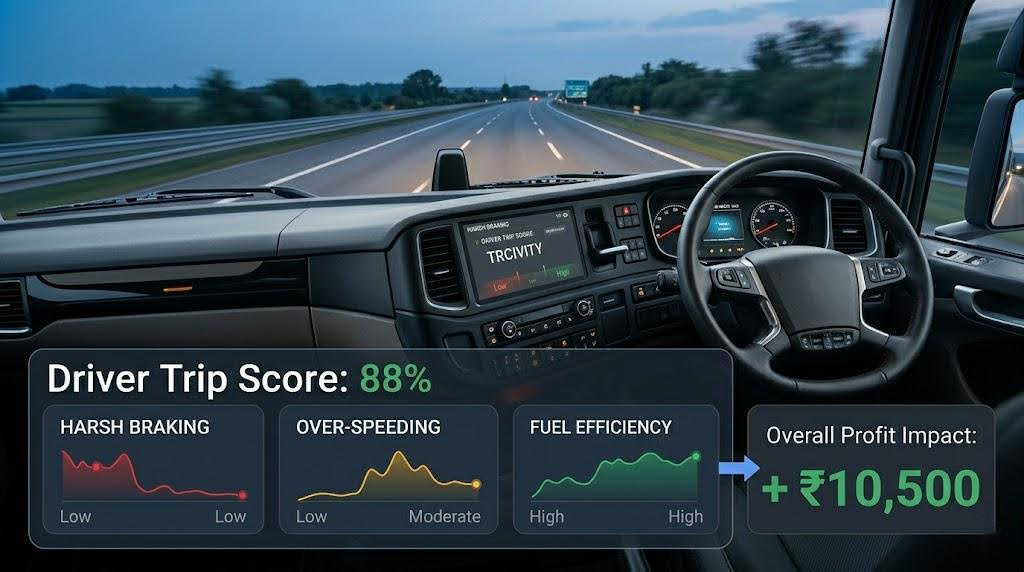 Driver Trip Score Analysis: Improve Fleet Profitability With Fleetx