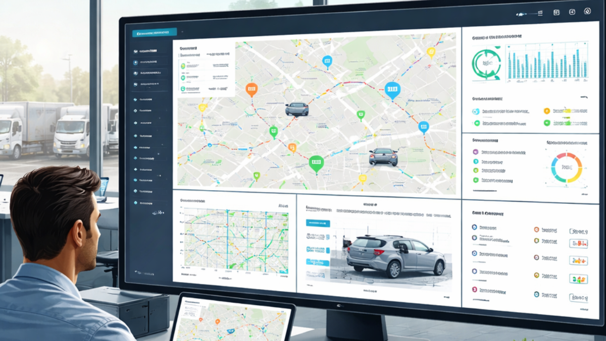 How a Fleet Management Software Optimizes Operations
