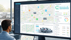 How a Fleet Management Software Optimizes Operations