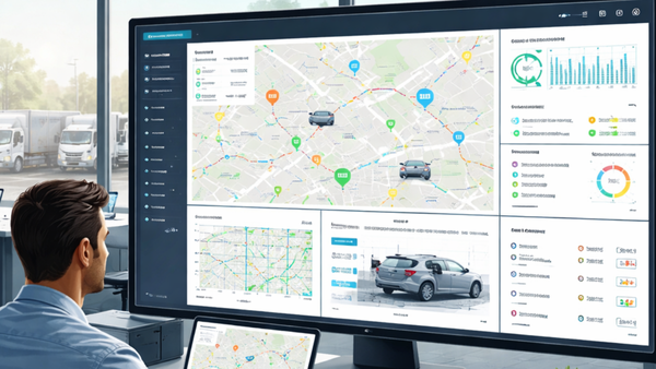 How a Fleet Management Software Optimizes Operations